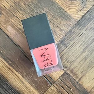 Nars liquid blush shade Torrid - warm coral w/ golden shimmer